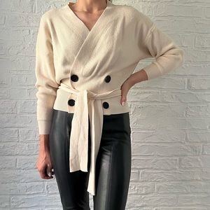 Double Breasted Soft Knit